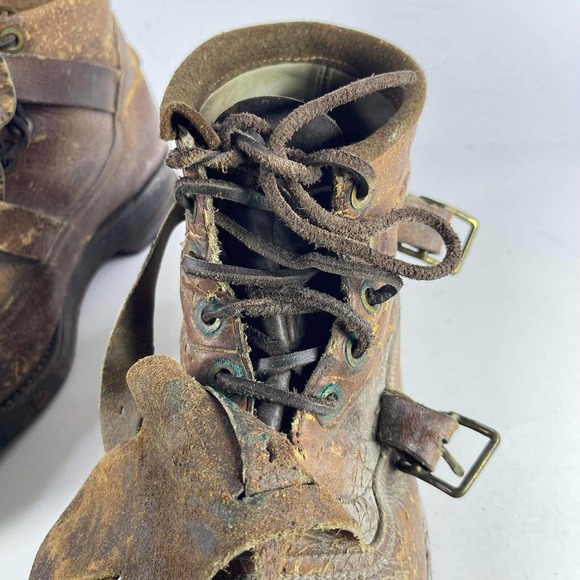 Red Wing Shoes Shoes Vtg Leather Miner Boots Ski Mountaineering Us